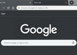 Google Chrome Dark Theme by Endurtech